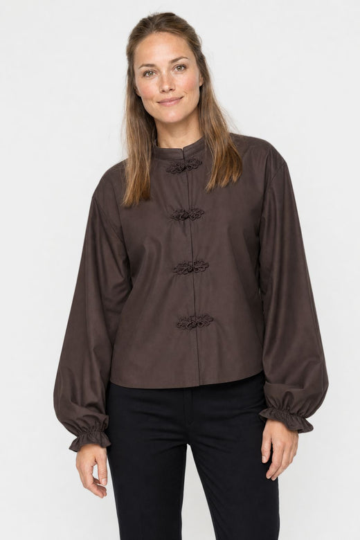 Dear Molly - Jill Skjorte Skjorte Ch169989c - Brun - XS
