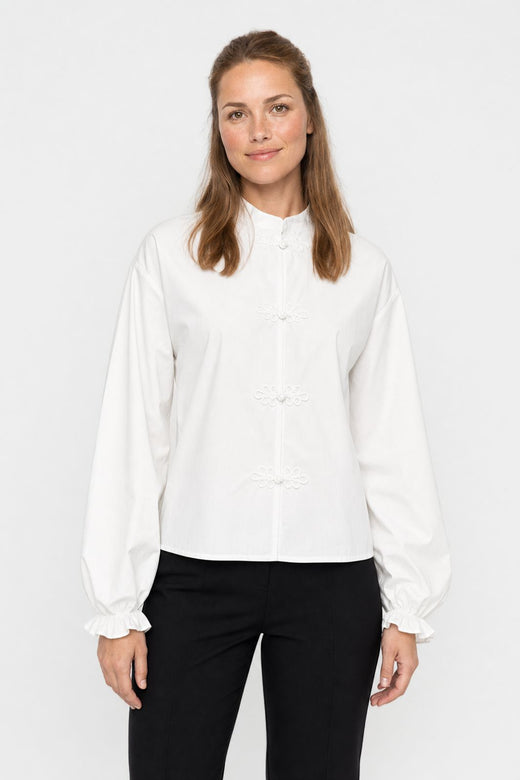 Dear Molly - Jill Skjorte Skjorte Ch169989c - Hvid - XS