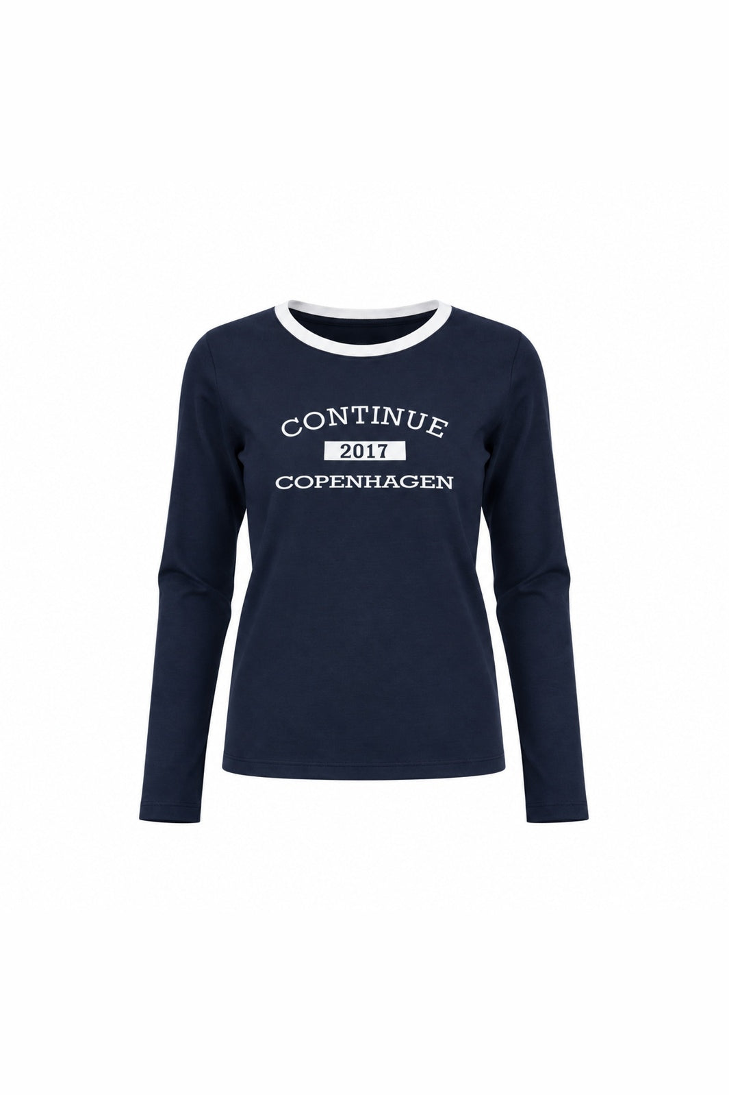 Continue - Dea T Shirt Long Sleve 15341 - Navy Blue