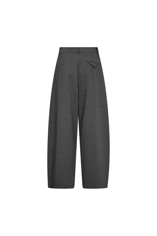 Co´Couture - Priscillacc Pleat Barrel Pant 500824 - 65003 - Mid Grey
