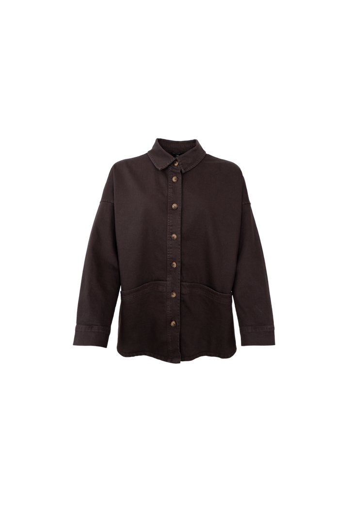 Black Colour - Bcnoemi Shirt Jacket 41231 - Coffee
