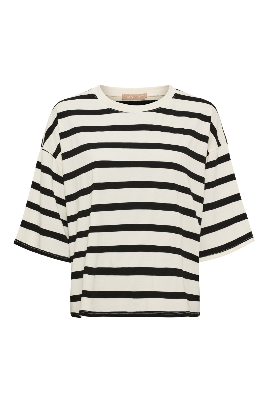 Marta Du Chateau - Mdcsage Tee 8577 - Black