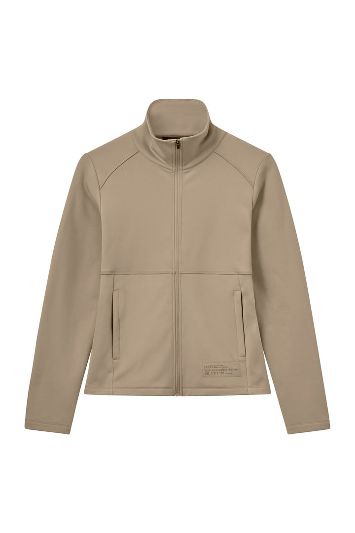 H2O - Birkholm Essential Midlayer Woman Full Zip 101070 - 1034 - 1034 Warm Grey