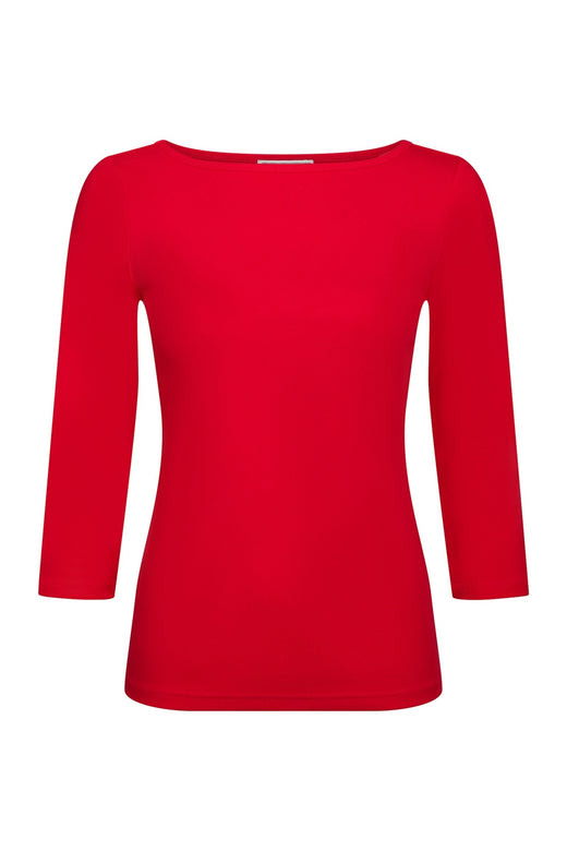 Neo Noir - Thyra Jersey Blouse 169744 - 160 - Red
