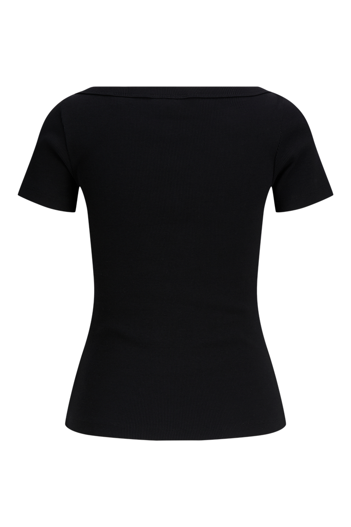 Jjxx - Jxfifi Str Ss Boatneck Tee - 5179394 Black