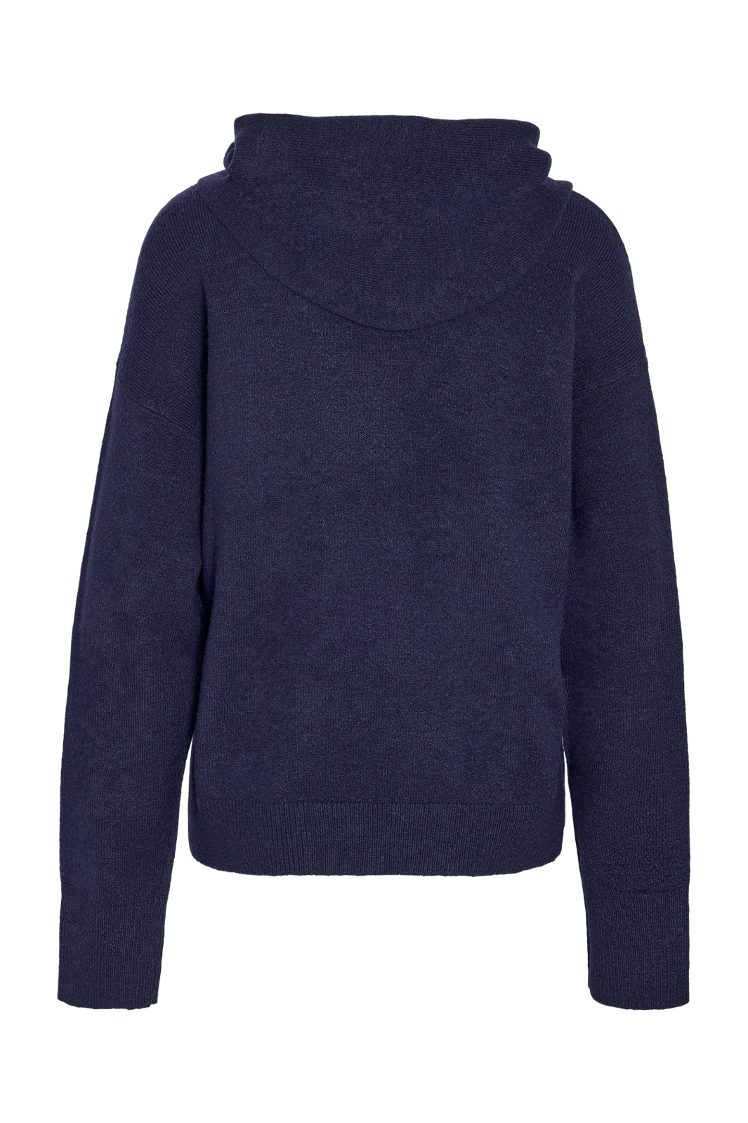Noisy May - Nmsabrina L/S O-Neck Scarf Knit Top - 5263381 Navy Blazer