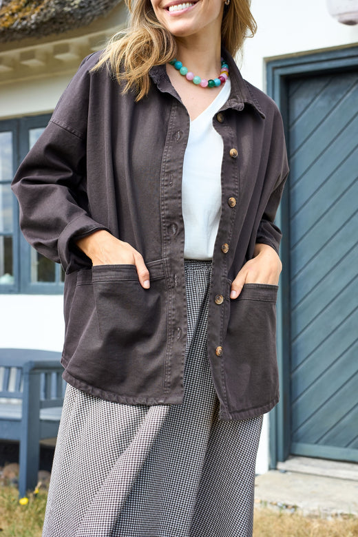 Black Colour - Bcnoemi Shirt Jacket 41231 - Coffee