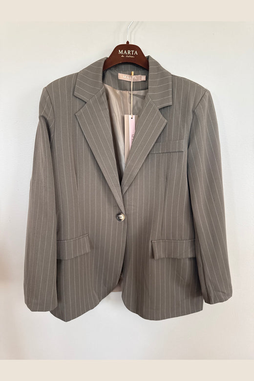 Marta Du Chateau - Mdcdusk Blazer 15502NF - Fango3