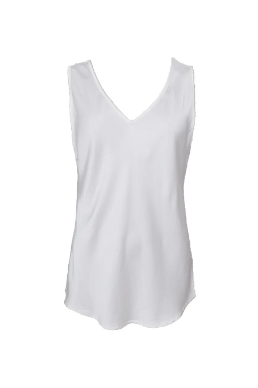 Black Colour - Bcmabel Double V-Neck Top 41210 - Shirts - Off White