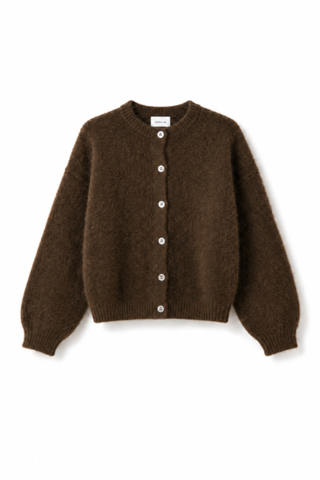 Noella - N-Mertice Knit Cardigan 16580005 - 674 - Chocolate