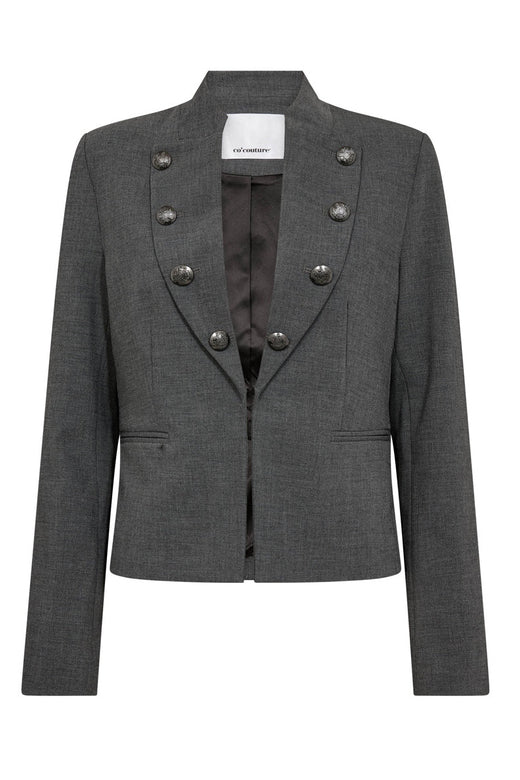 Co´Couture - Priscillacc Officer Jacket 500823 - 65003 - Mid Grey