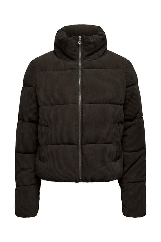 Only - Onlnewdolly Corduroy Puffer - 5118407 Chocolate Torte Big Corduroy Pattern