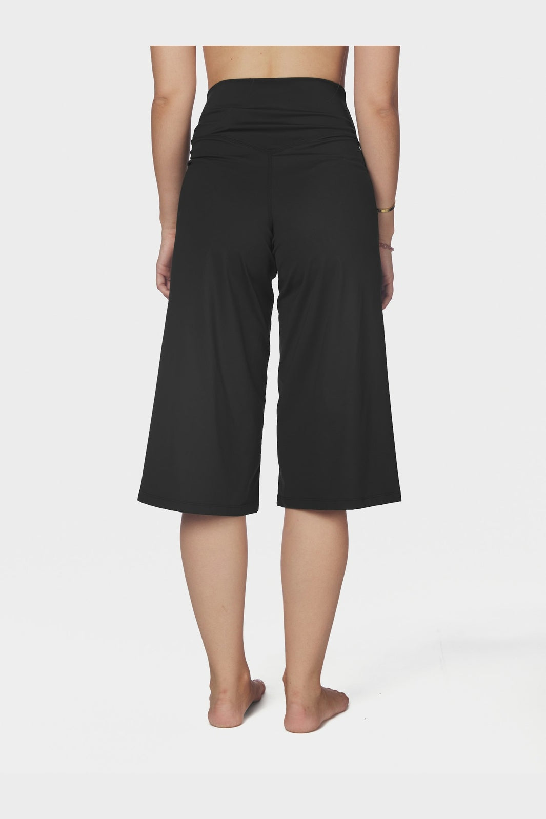Neo Noir - Lauri Wide Capri Pants 171241 - 100 - Black