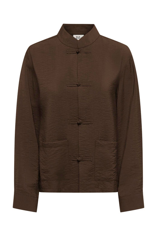 JDY - Jdycilla L/S Napoleon Shirt - 5249379 Slate Black