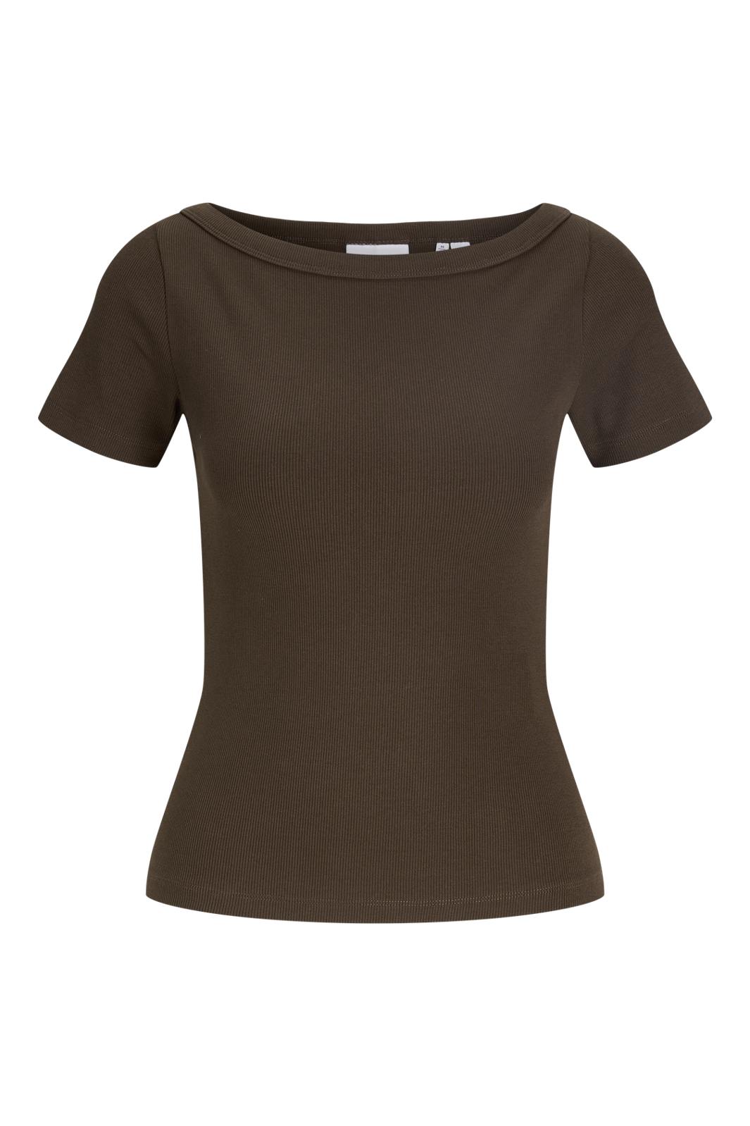 Jjxx - Jxfifi Str Ss Boatneck Tee - 5179401 Demitasse
