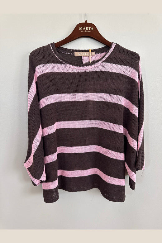 Marta Du Chateau - Mdccascade Knit 58678 - Moro/Pink