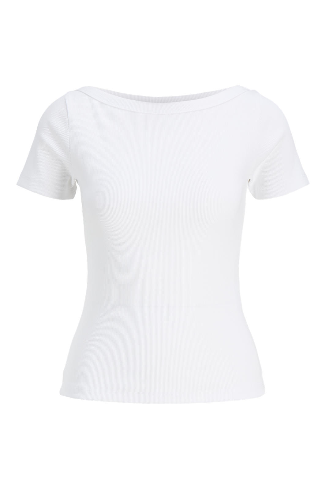 Jjxx - Jxfifi Str Ss Boatneck Tee - 5179395 Bright White