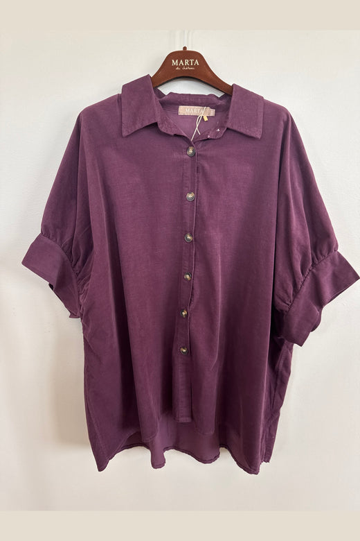 Marta Du Chateau - Mdckaori Shirt 86250V - Bourgogne78003