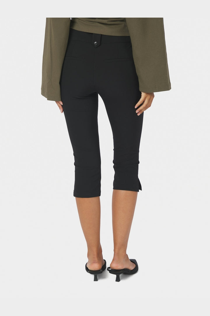 Neo Noir - Shawnee Capri Stretch Pants 171254 - 100 - Black