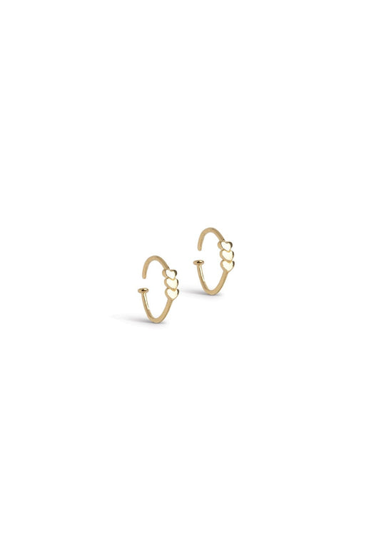 Enamel Copenhagen - Hoops, Twistie Love E449G - 925S/Gp