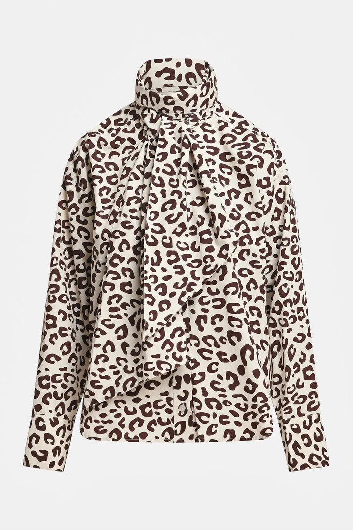 Essentiel Antwerp - Khaleesi Pussy Bow Tie Shirt - K3ba Combo3 Bear Me Skjorter 