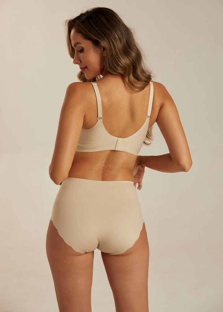 Femifemme - Airlift Push Up BøJlefri Bh - Sand BH 