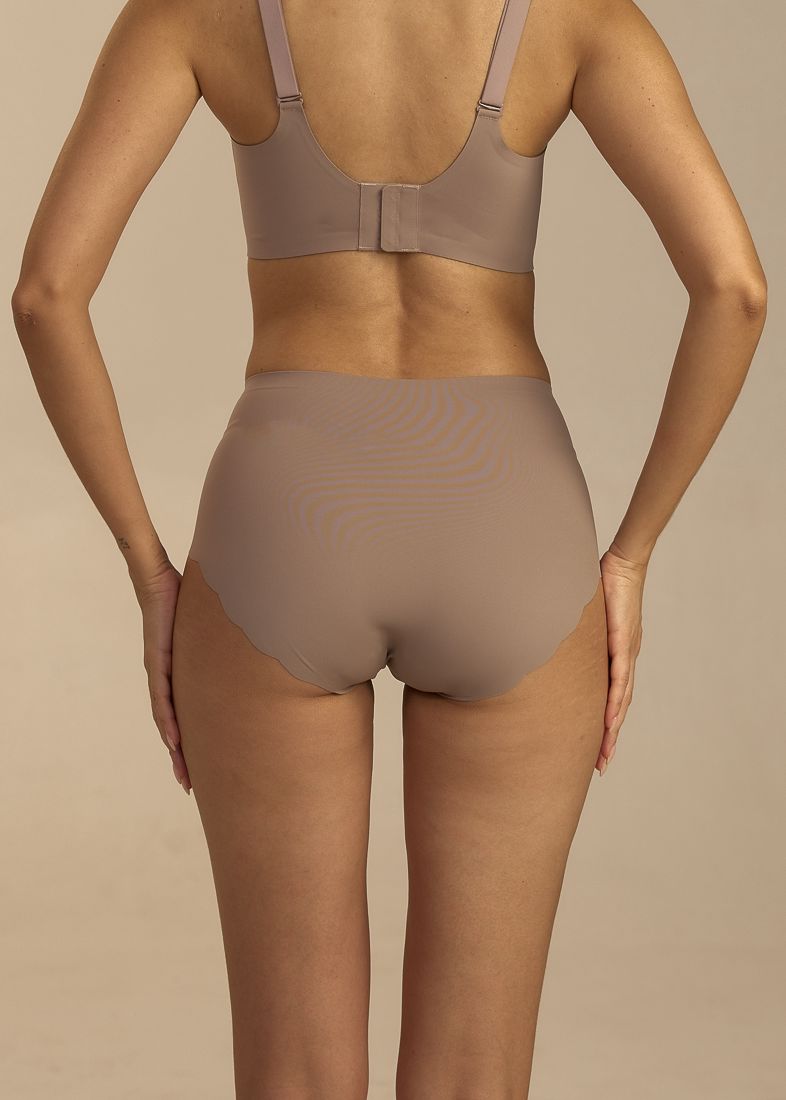 Femifemme - Invisible Highwaist Maxi Trusser - Mocha Trusser 