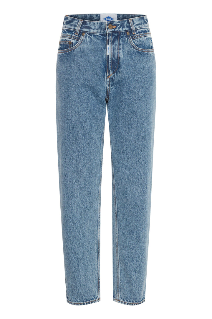 Forudbestilling - Ball - Bapaolo Jeans - 204028 Marble Wash Jeans 