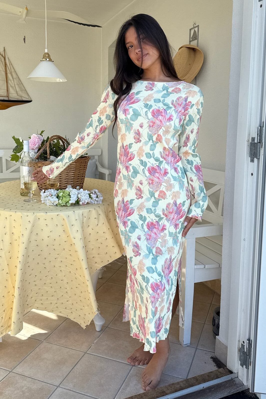 BYIC - Odaic Dress A1015 - Pastel Garden