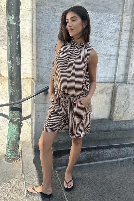 Continue - Lis Small Stripe 14957 - Brown Small Stripe