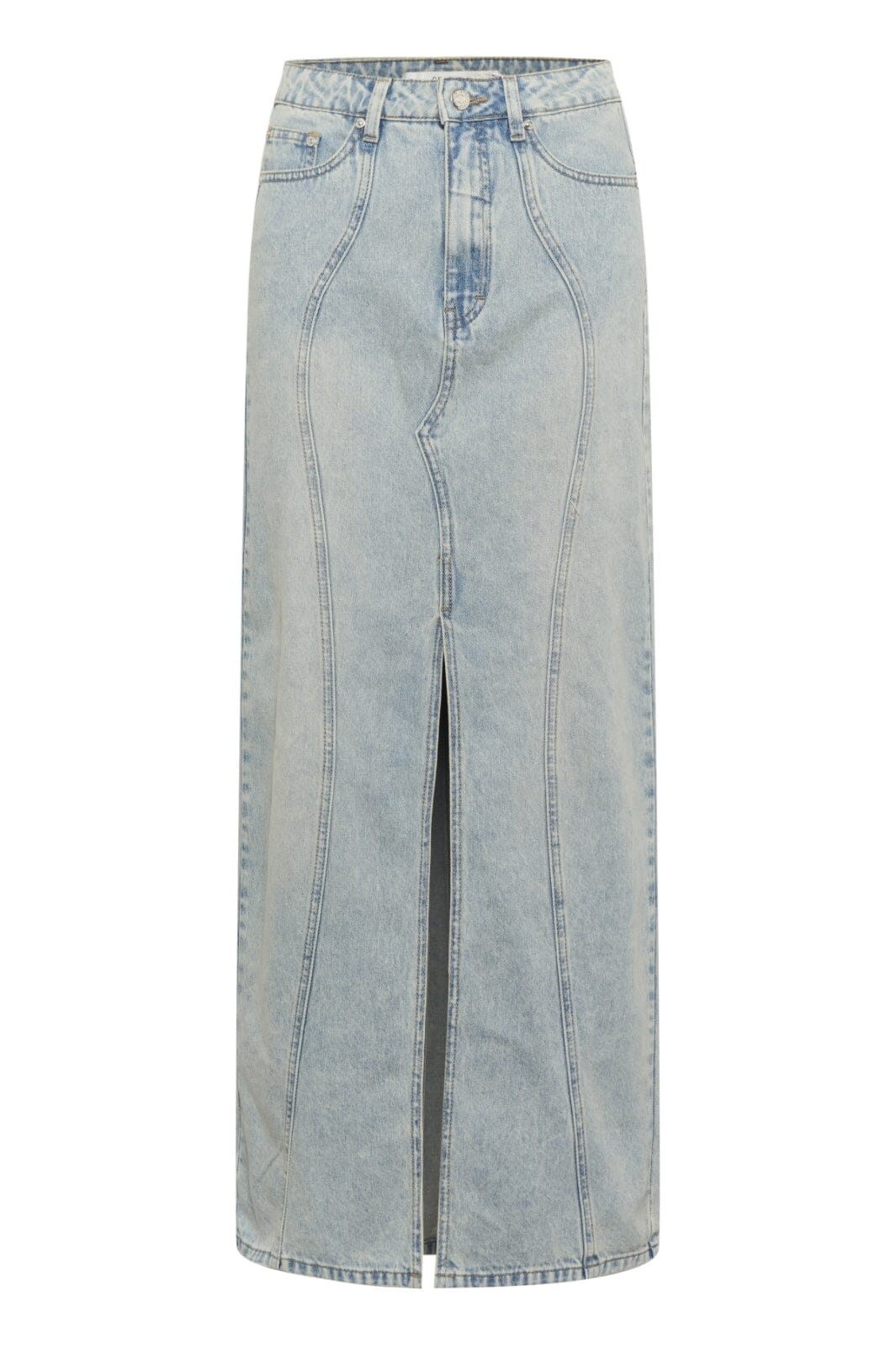 Gestuz - Gzasher Maxi Skirt 10910192 - 107575 - Mid Acid Wash