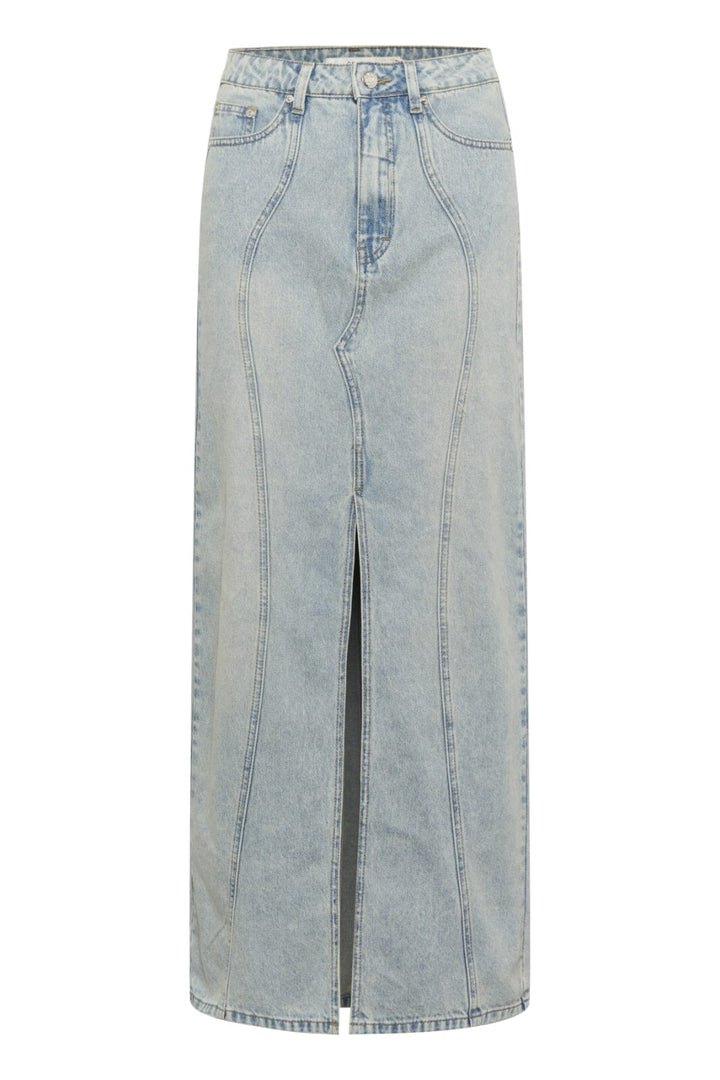 Gestuz - Gzasher Maxi Skirt 10910192 - 107575 - Mid Acid Wash