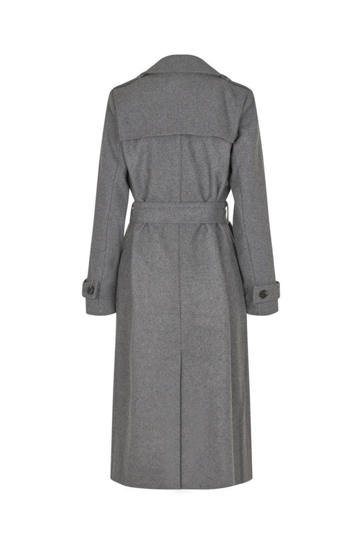 Forudbestilling - Modström - Shaymd Coat - 7088 Dark Grey Melange Jakker 