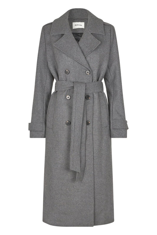 Forudbestilling - Modström - Shaymd Coat - 7088 Dark Grey Melange Jakker 