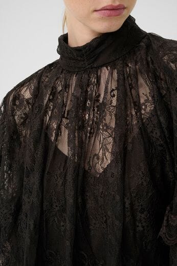 Gestuz - Gzlami Blouse 10910810 - 191018 - Ganache Bluser 