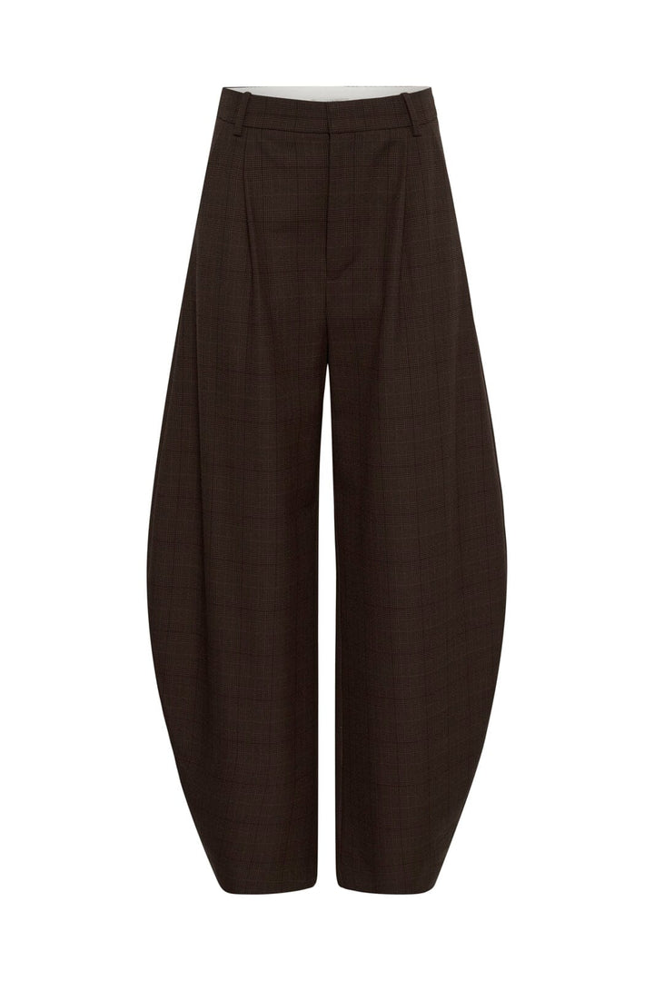 Gestuz - Gzlavana Pants 10911441 - 109903 - Brown Check