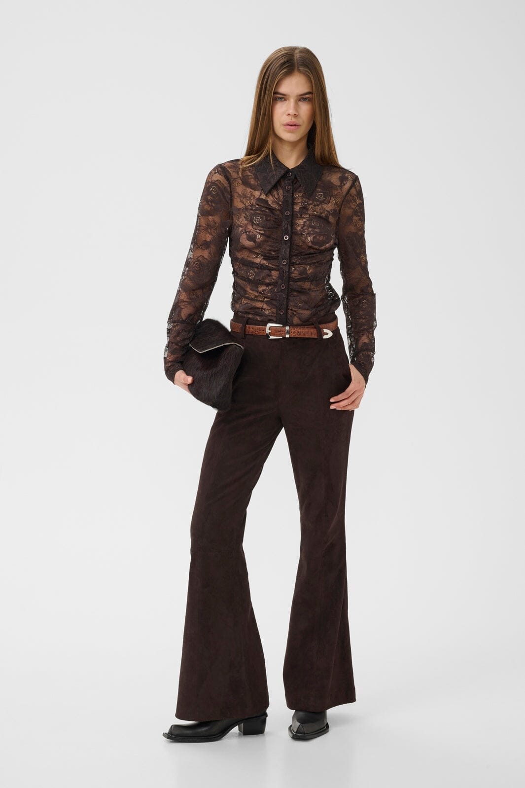 Gestuz - Gzleala Shirt 10910526 - 191018 - Ganache