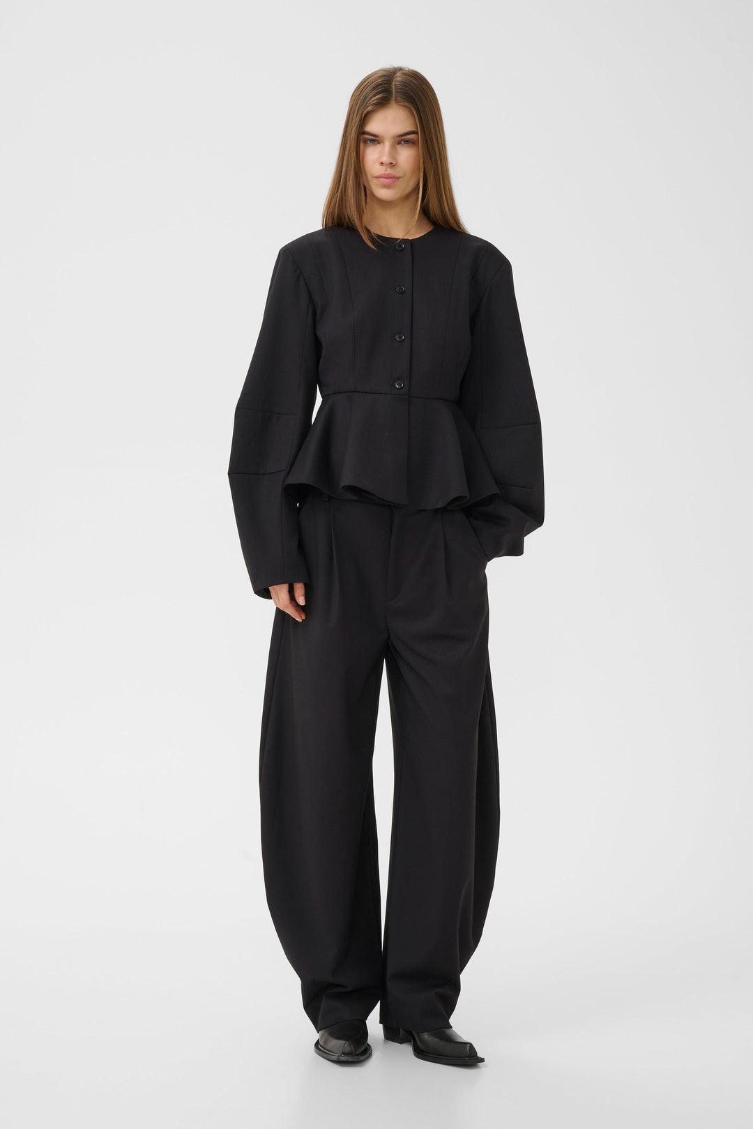 Gestuz - Gzpaula Blouse 10911443 - 100017 - Black Bluser 