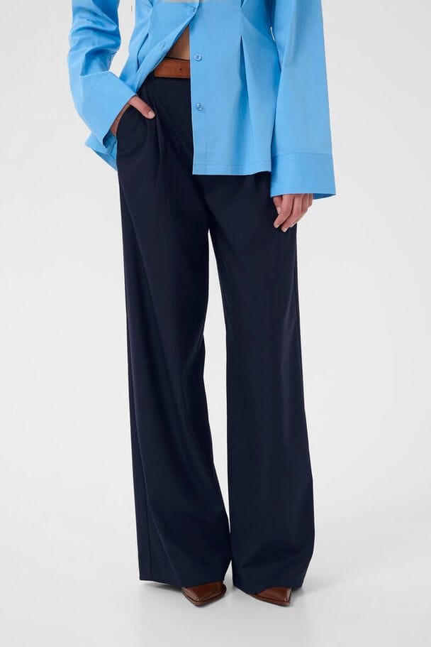 Gestuz - Gzpaula Pants 10910627 - 193922 - Sky Captain Bukser 