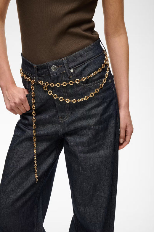 Gestuz - Gzrincka Chain Belt 10911615 - 100009 - Gold Bælter 