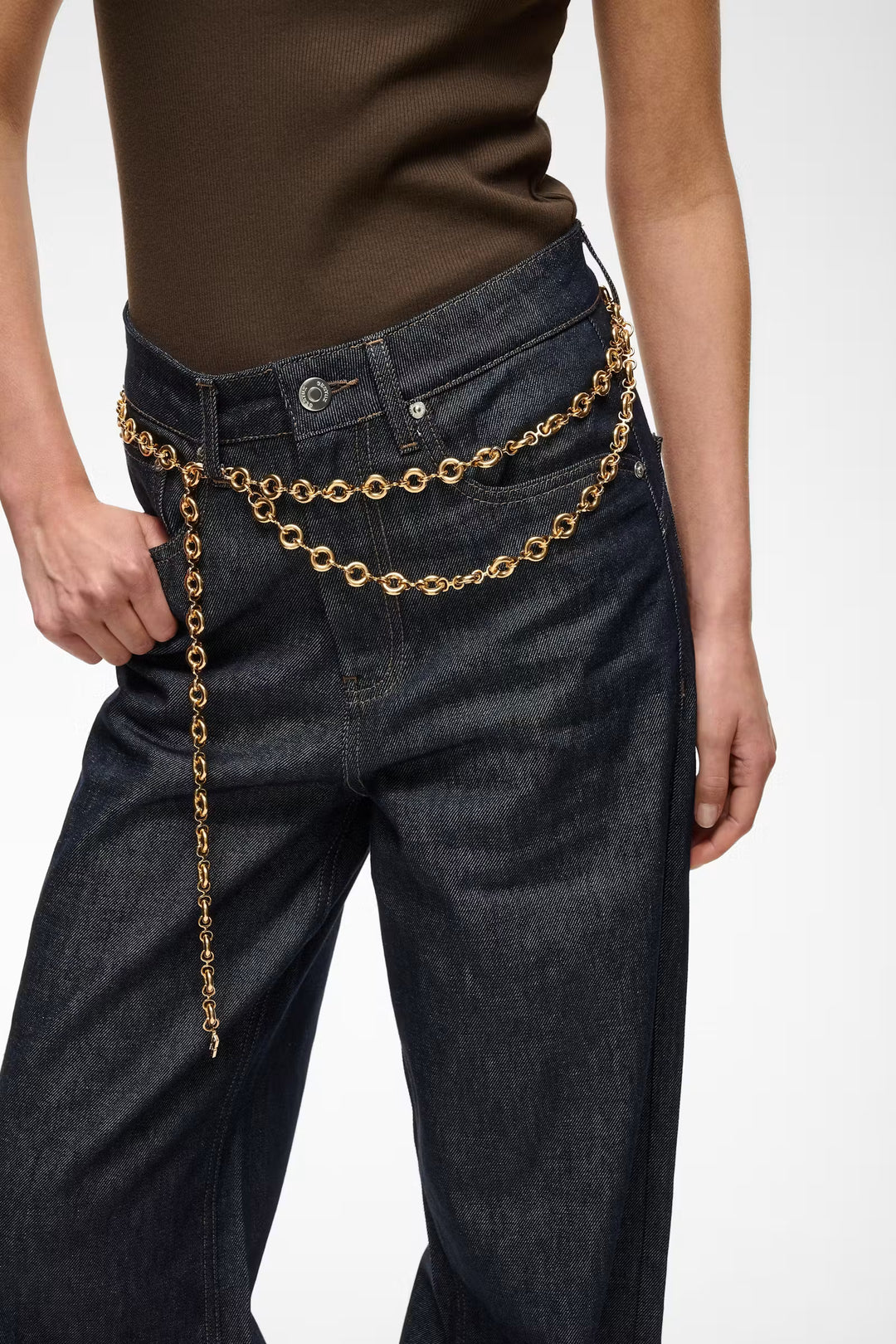Gestuz - Gzrincka Chain Belt 10911615 - 100009 - Gold Bælter 