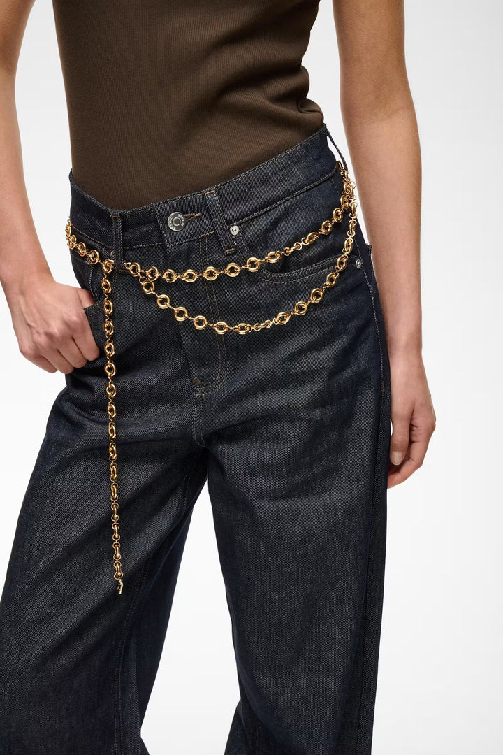 Gestuz - Gzrincka Chain Belt 10911615 - 100009 - Gold Bælter 