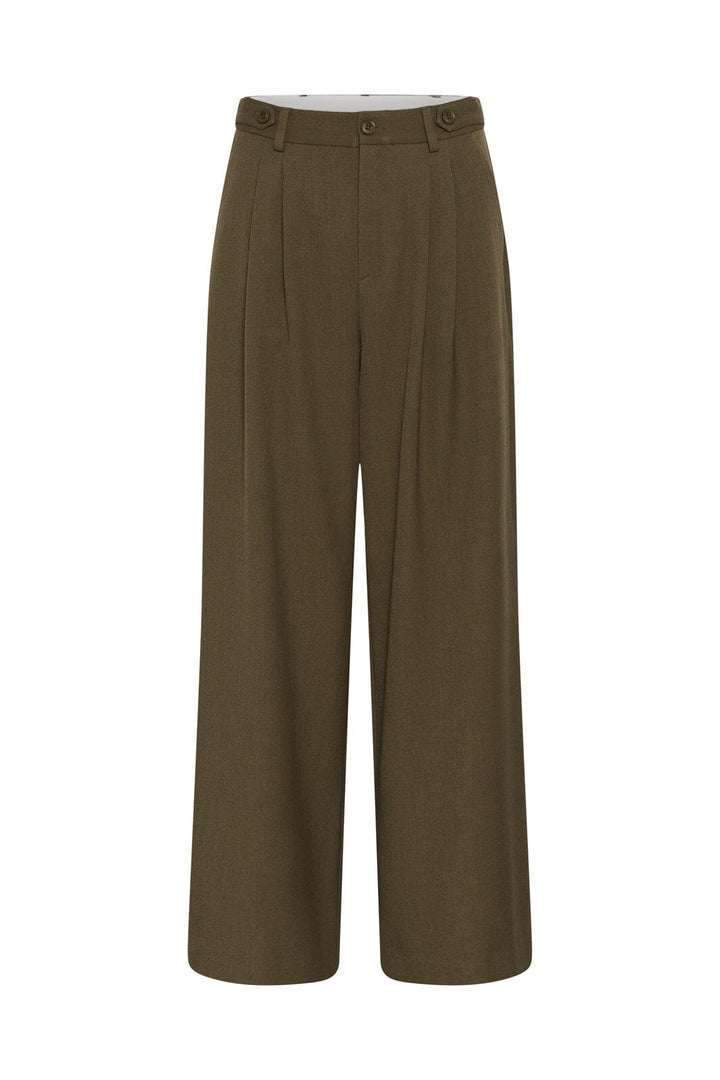 Gestuz - Gzstacy Pants 10911101 - 1908141 - Slate Black Melange