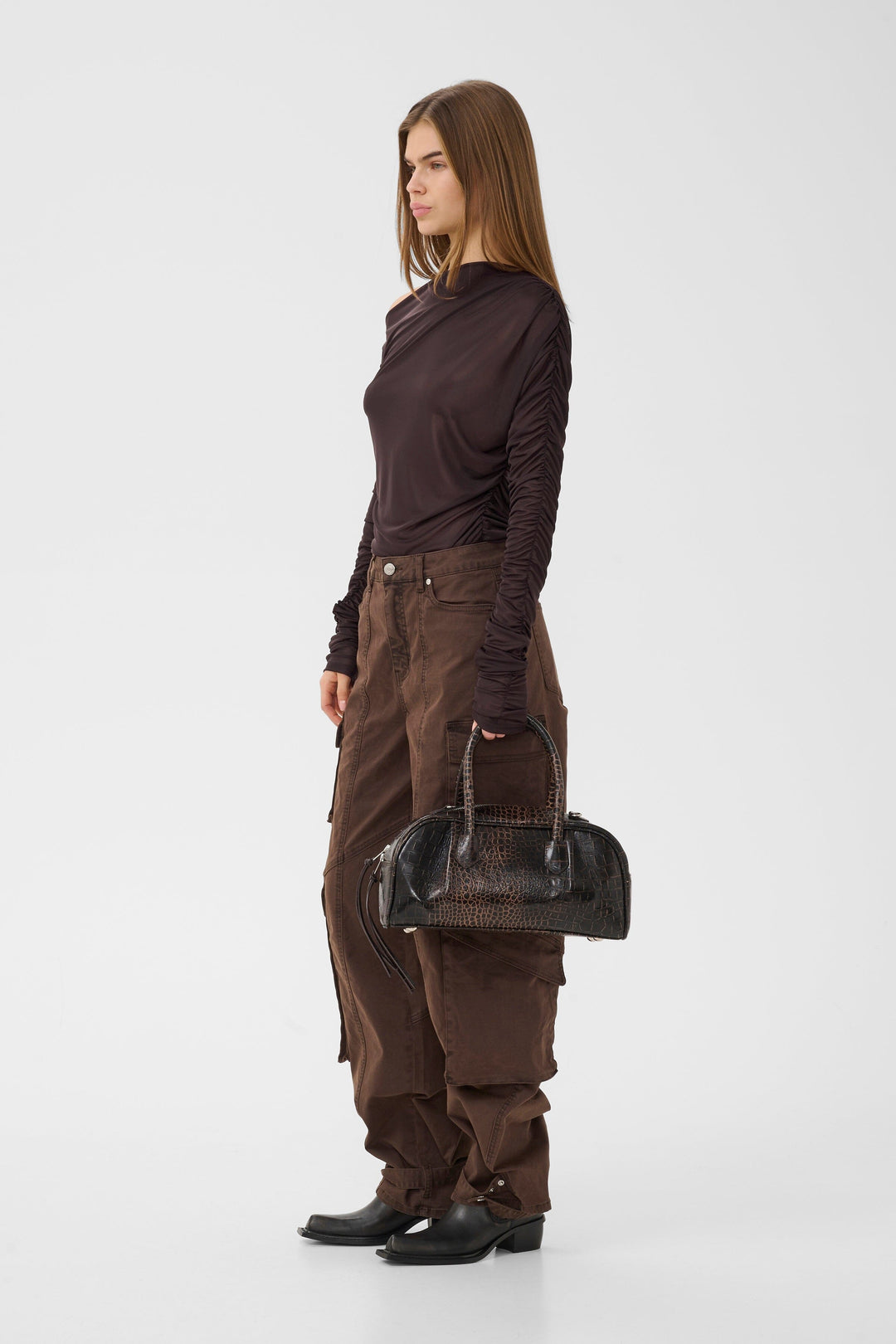 Gestuz - Gzsvedae Ls Top 10911495 - 109839 - Deep Plum Bluser 