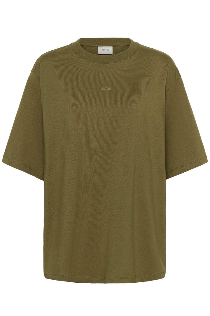 Gestuz - Gztimune Tee 10911405 - 190622 - Military Olive T-shirts 