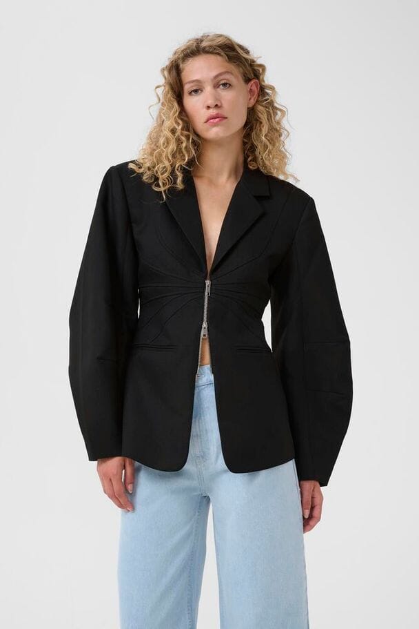 Gestuz - Gztitta Blazer 10911125 - 100017 - Black Blazere 