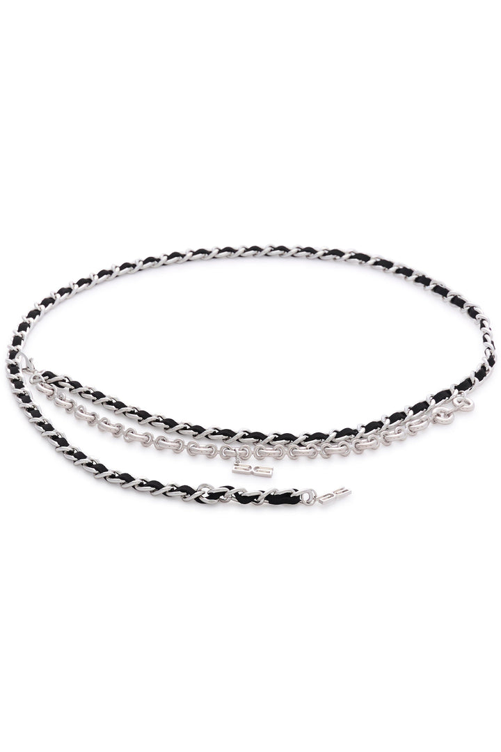 Gestuz - Gzzinnia Chain Belt 10911561 - 100008 - Silver Bælter 