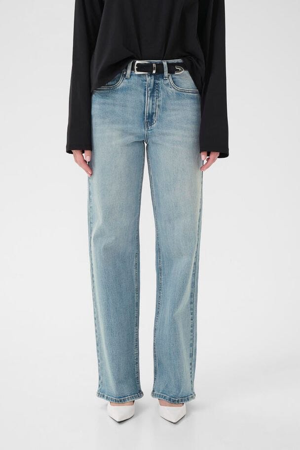 Gestuz - Gzzolani Wide Jeans 10910876 - 104590 - Washed Blue Jeans 