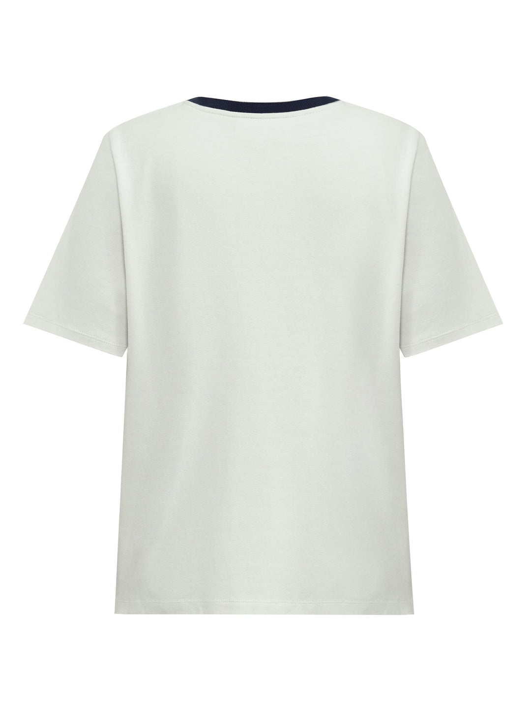 Gossia - Basgo Tee G2850 - Off-White / Navy Print T-shirts 