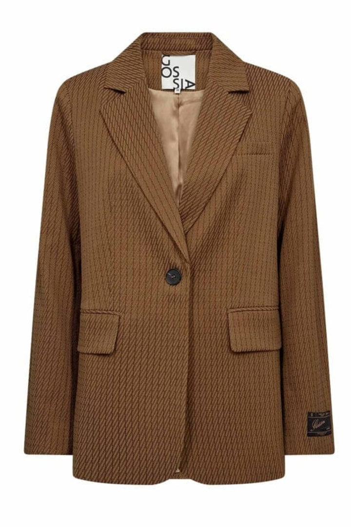 Gossia - Gajago Blazer G3105 - Caramel Checks